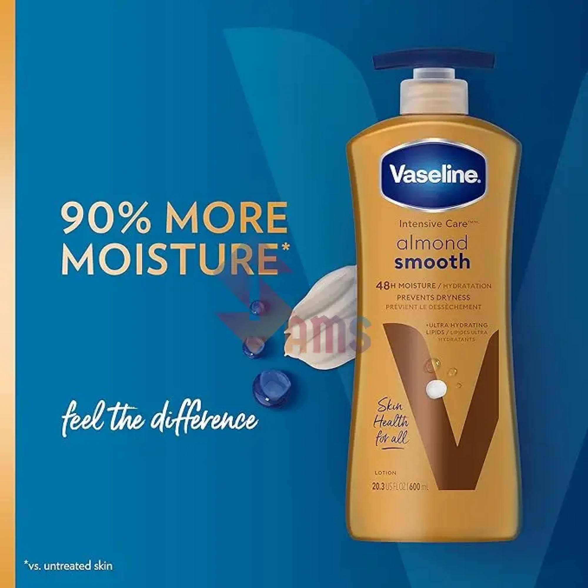 Vaseline Almond Smooth Body Lotion.webp